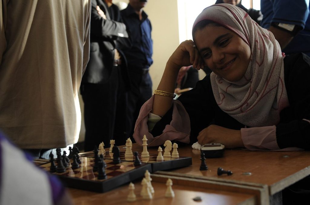 Chess pieces suggesting strategic thinking